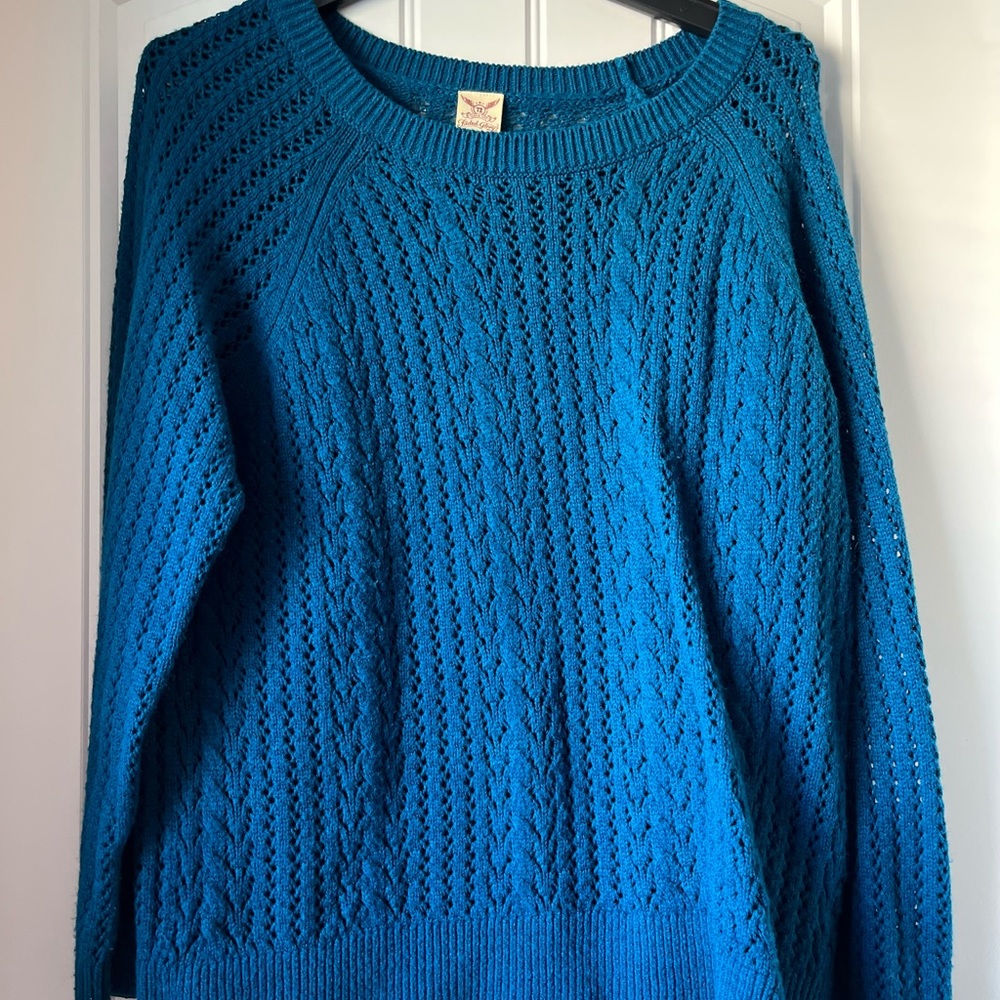 Faded Glory Teal Sweater